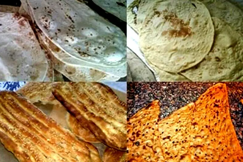 افزایش ۴۰ تا ۶۶ درصدی قیمت نان لواش، بربری و سنگک در تهران